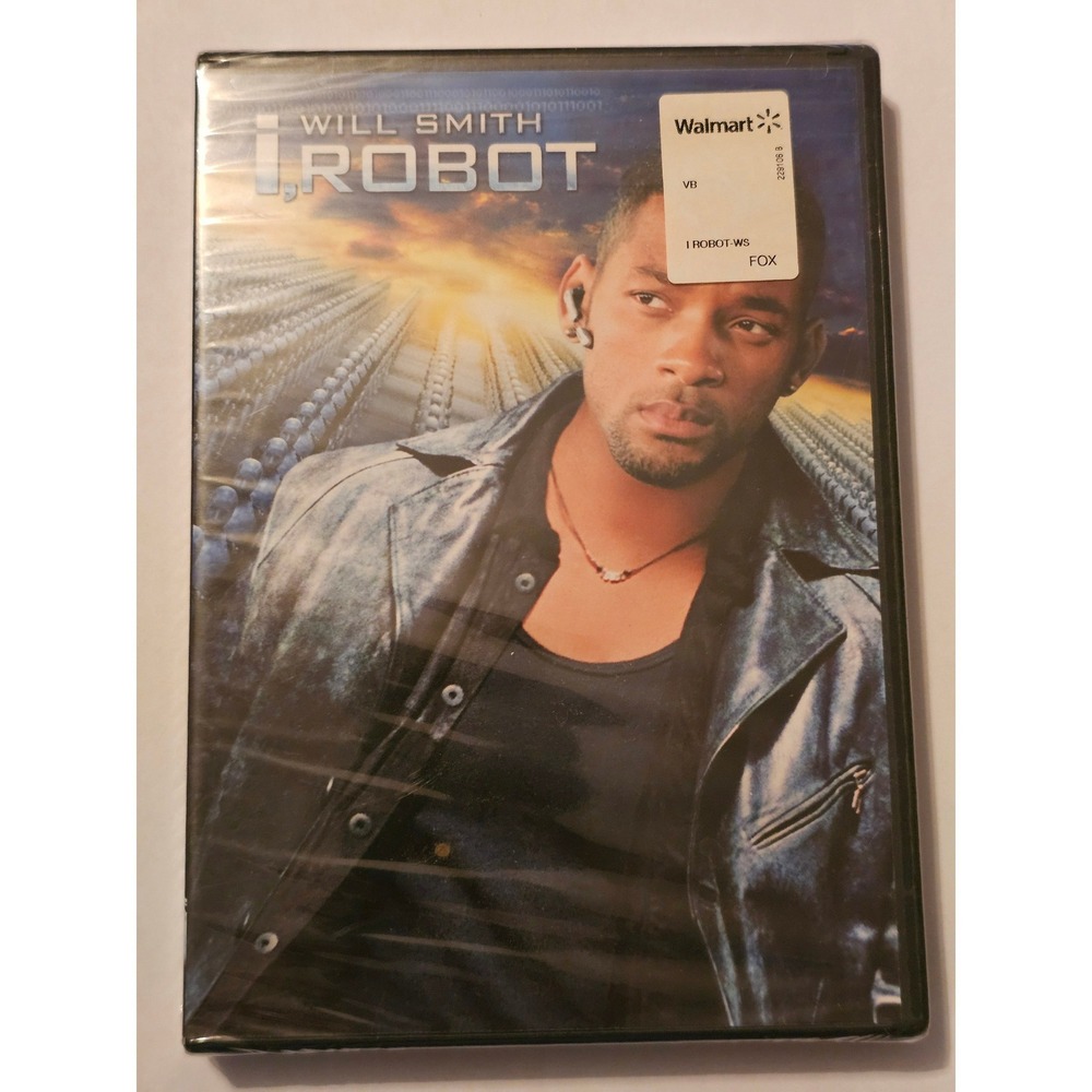 I Robot DVD Will Smith Widescreen 2004 Sci-Fi Movie New Sealed 20th Century Fox